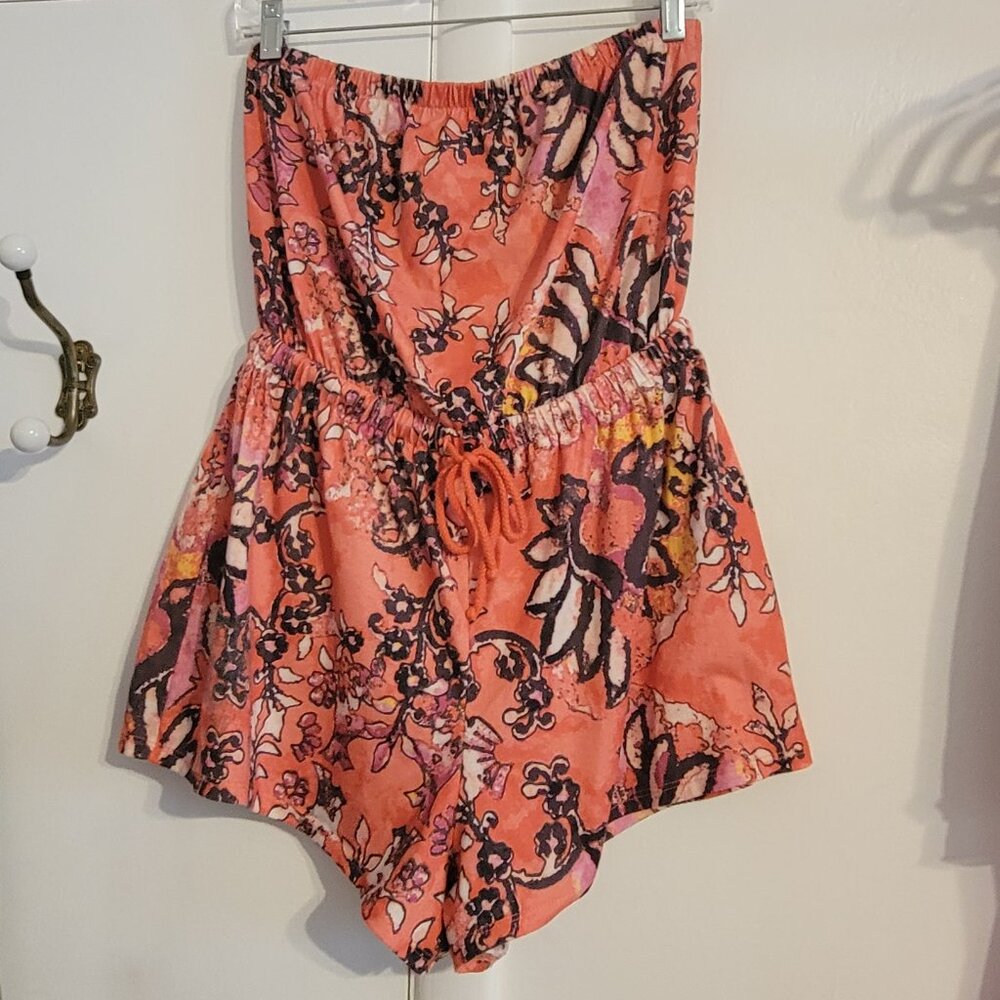 Strapless Romper